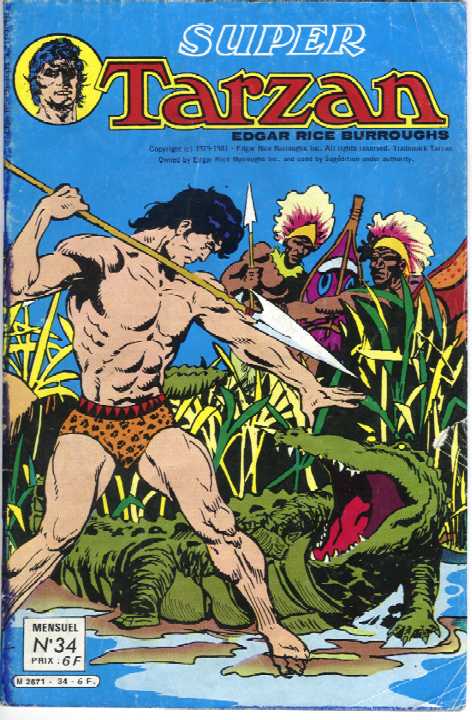 Scan de la Couverture Tarzan Super 2 n 34